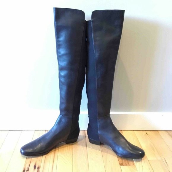 Vince Camuto Karita Riding Boots Black Tall 6 - Picture 3 of 8